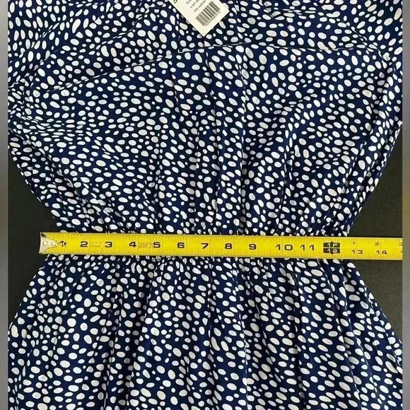 Boden Polka Dot Smocked Dress New Big Girl Youth Nautical Coastal Prep - Picture 7 of 10